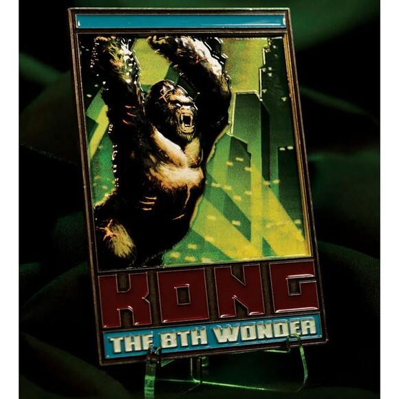 King Kong The 8th Wonder Limited Edition Metal Card Figurine Official Product - Picture 3 of 4